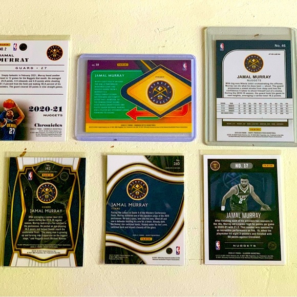 Jamal Murray Sports Card Lot (newly crowned NBA champion) - Picture 2 of 2